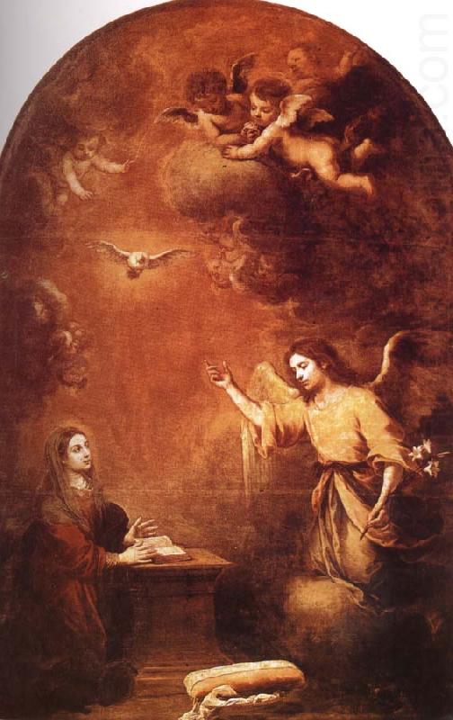 Bartolome Esteban Murillo Angel messenger china oil painting image